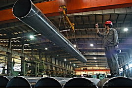 宝鸡石油钢管严细认真铸精品 天然气管道储运